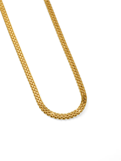 22ct Gold Flat Chain