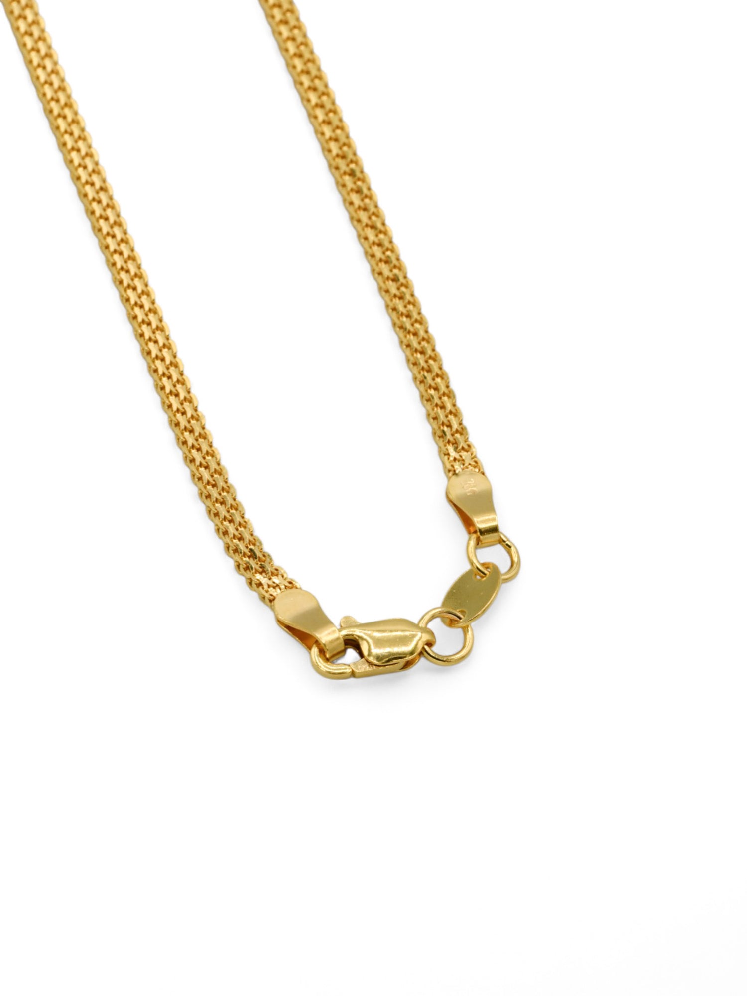 22ct Gold Flat Chain