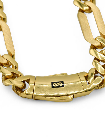 22ct Gold Figaro Chain