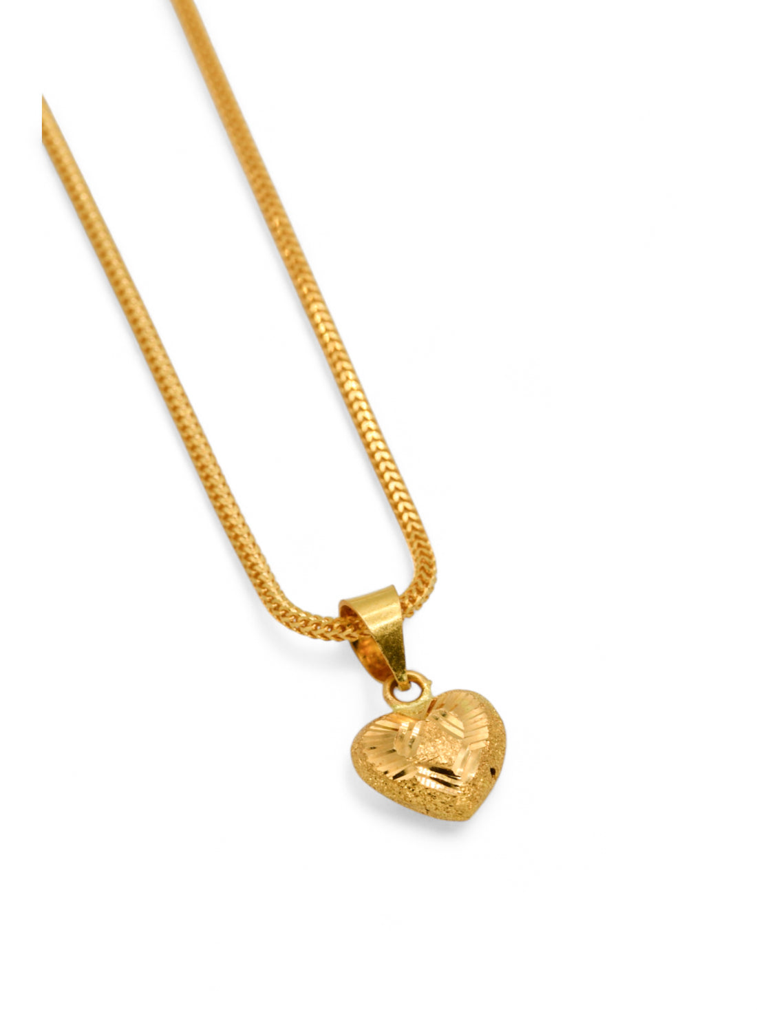 22ct Gold Heart Pendant