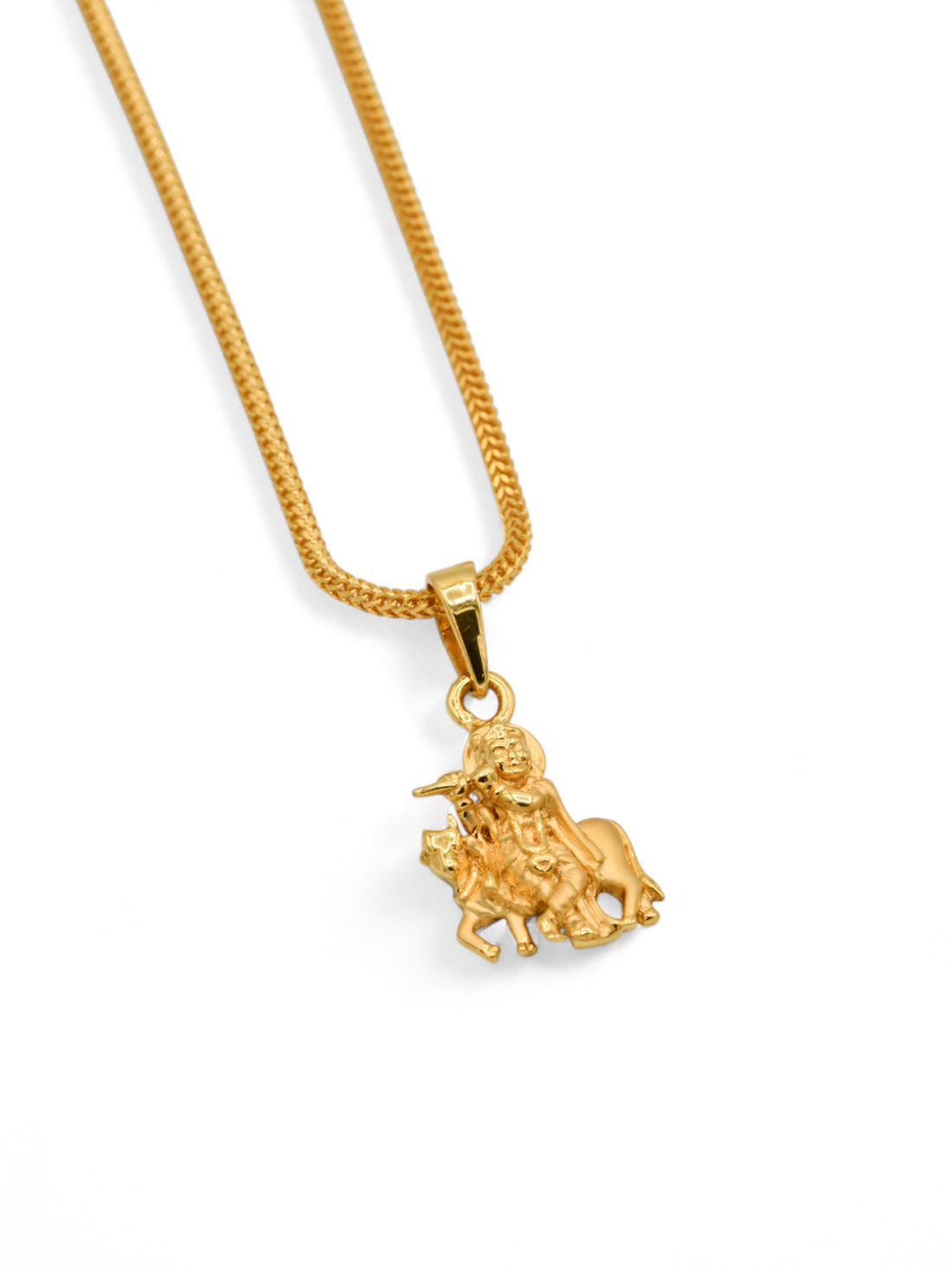22ct Gold Krishna Pendant