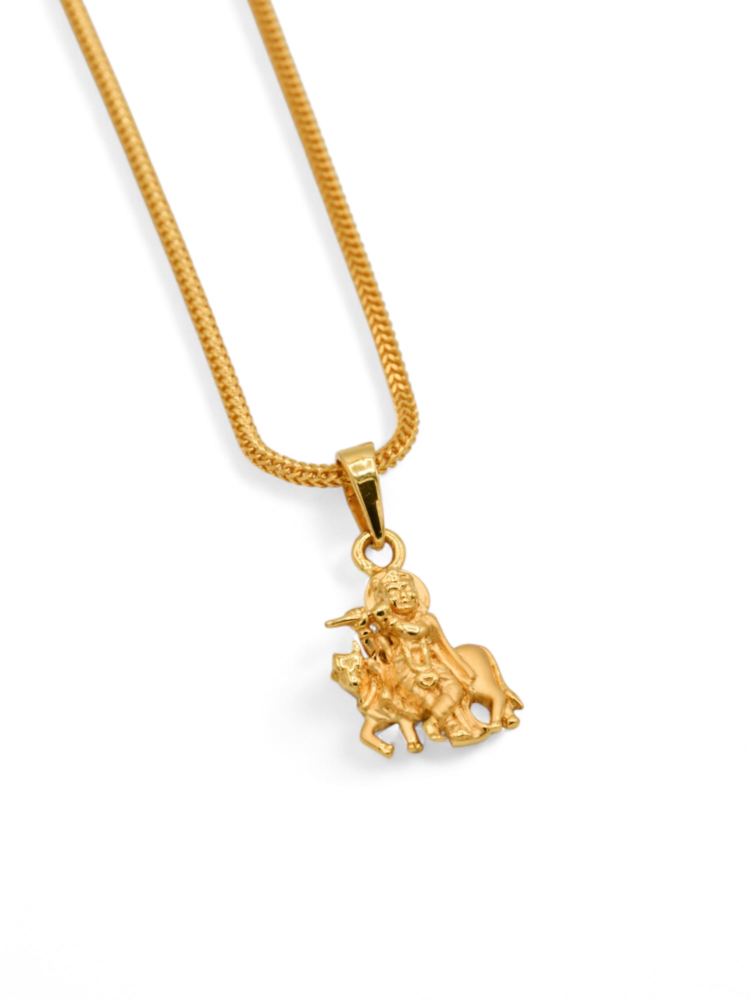 22ct Gold Krishna Pendant