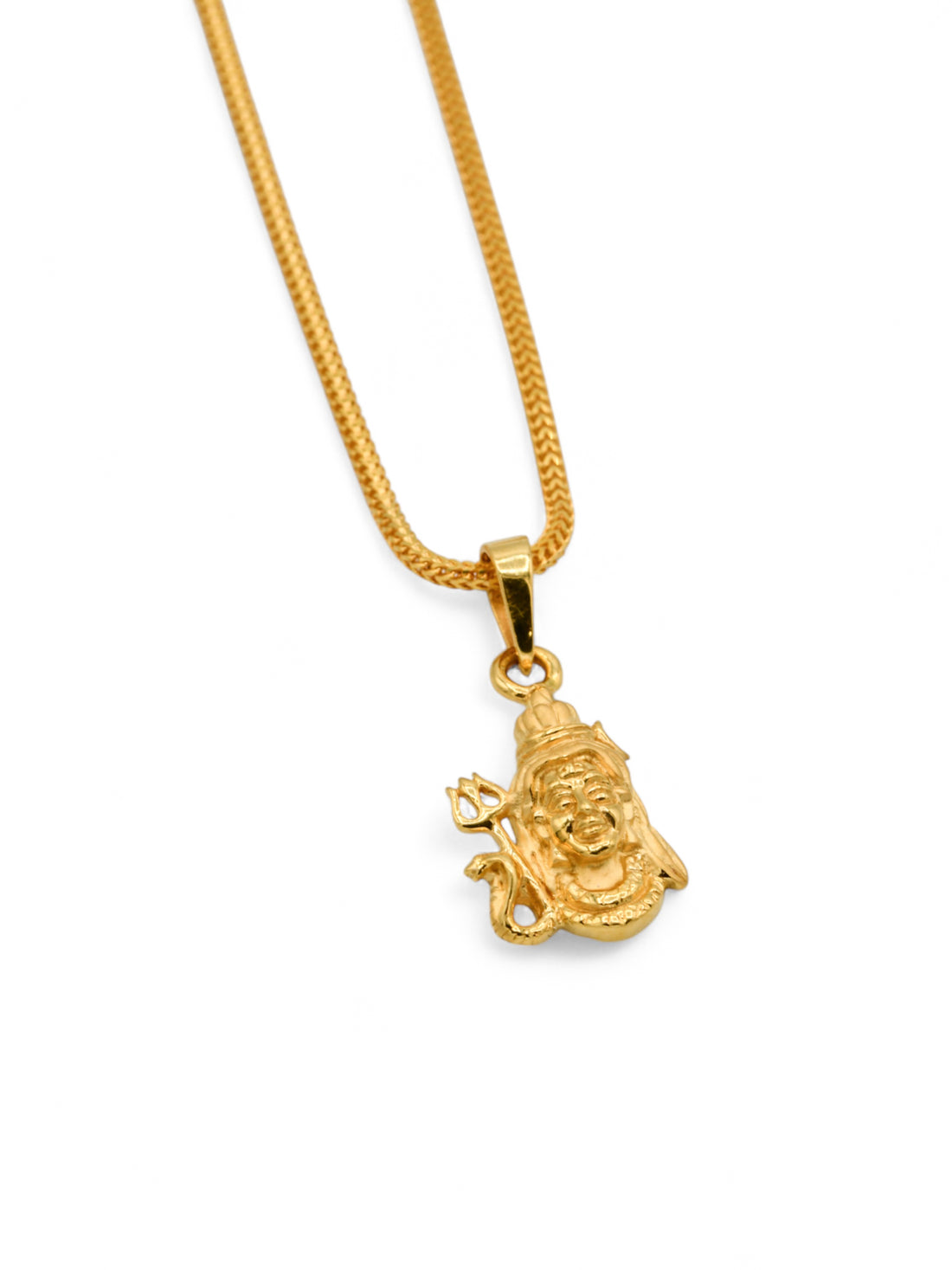 22ct Gold Shivji Pendant - Roop Darshan