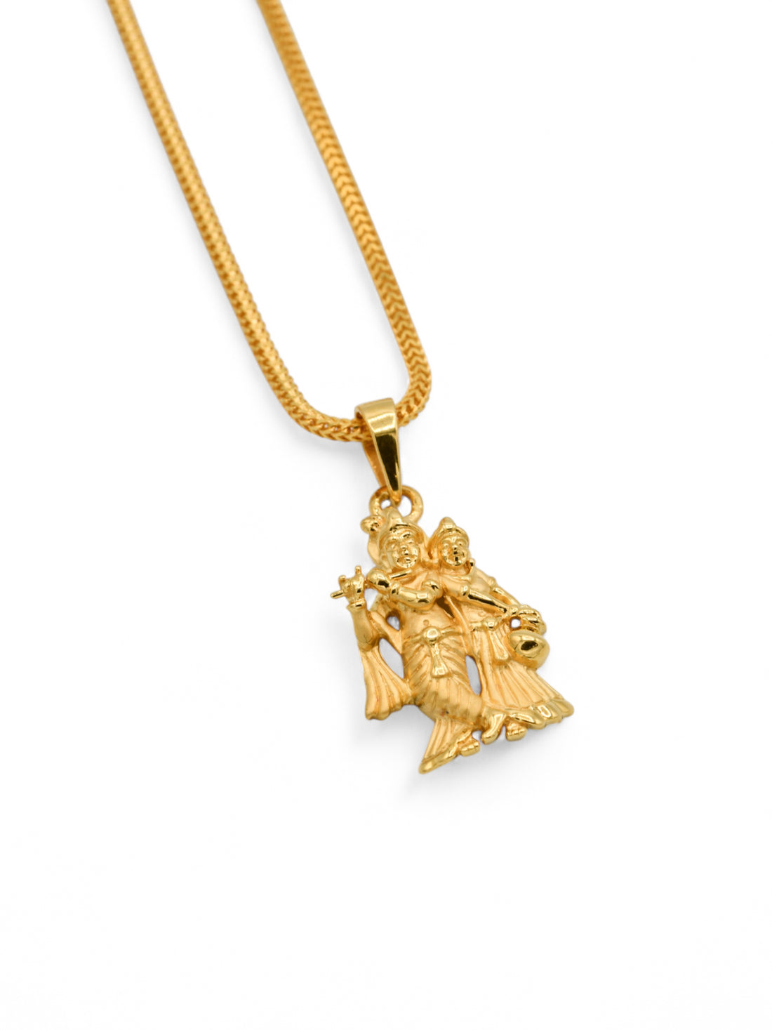 22ct Gold Radhe Krishna Pendant