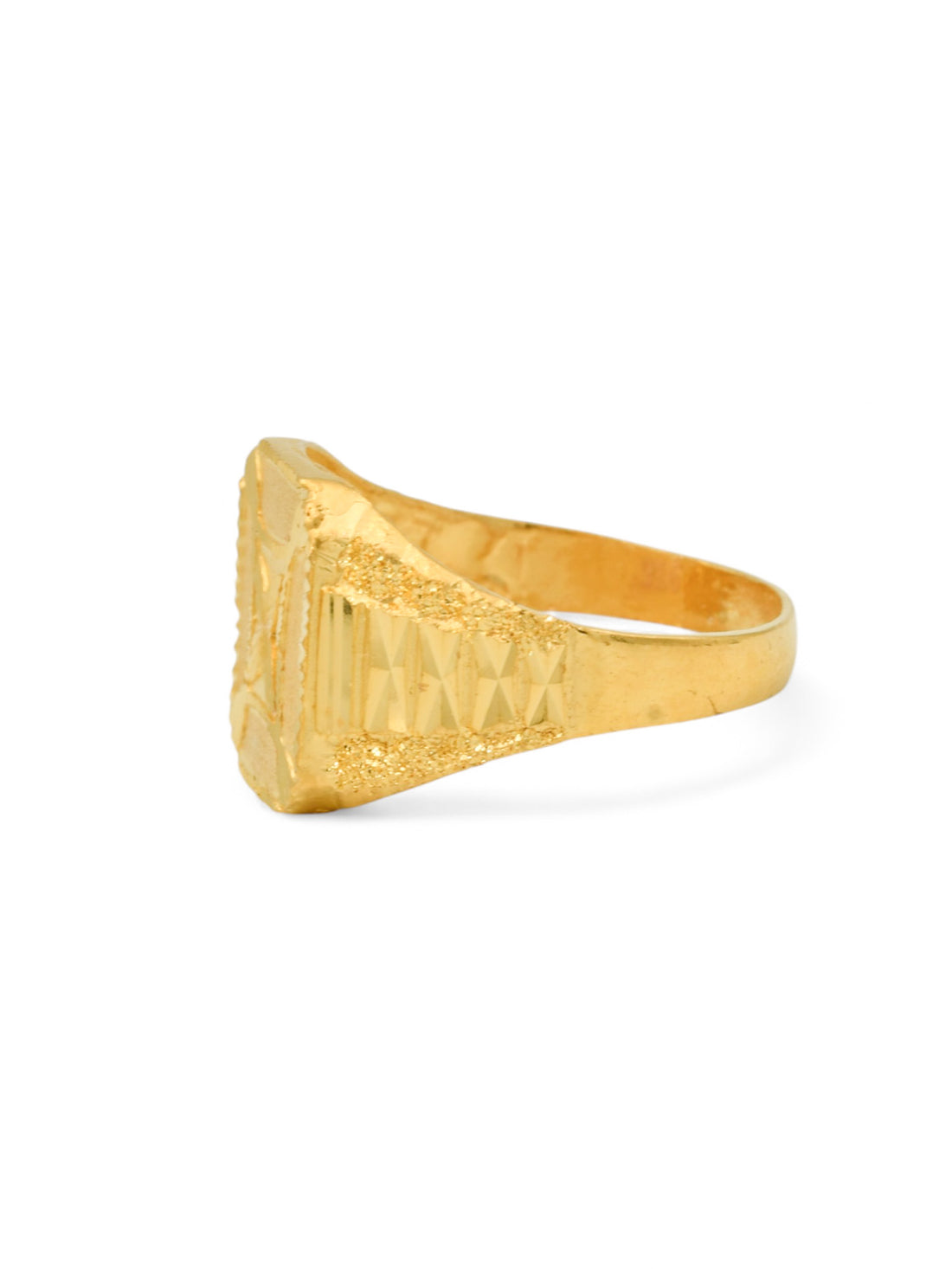 22ct Gold Mens Ring - Roop Darshan
