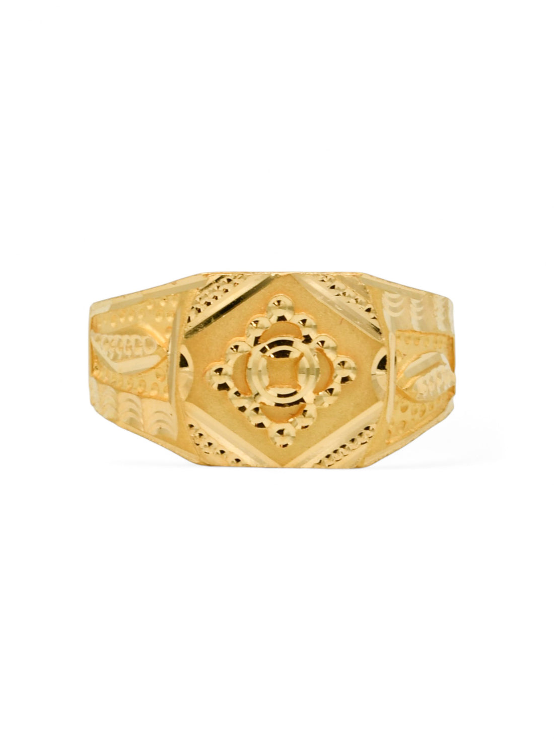 22ct Gold Mens Ring - Roop Darshan