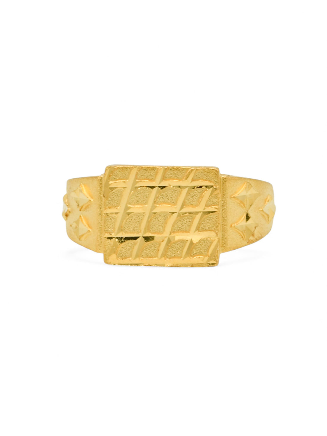 22ct Gold Mens Ring - Roop Darshan