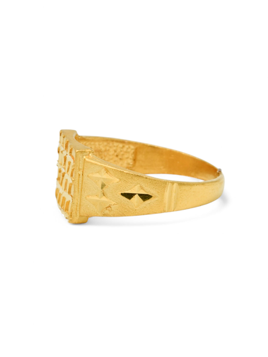 22ct Gold Mens Ring - Roop Darshan