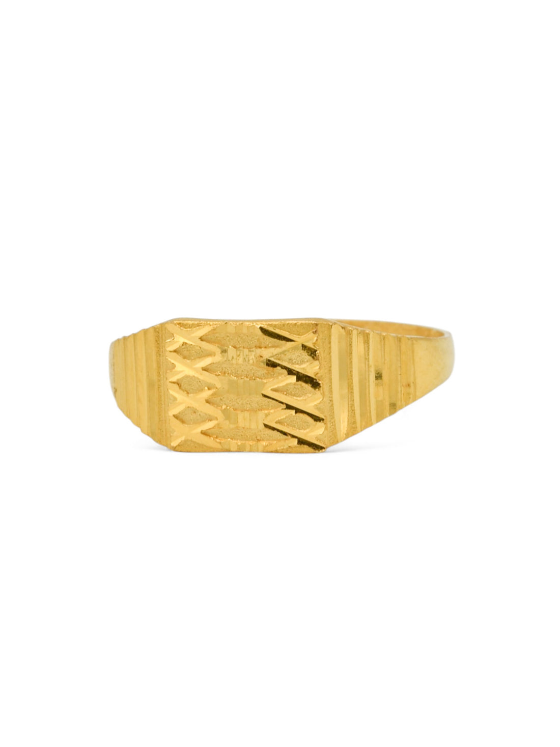 22ct Gold Mens Ring - Roop Darshan