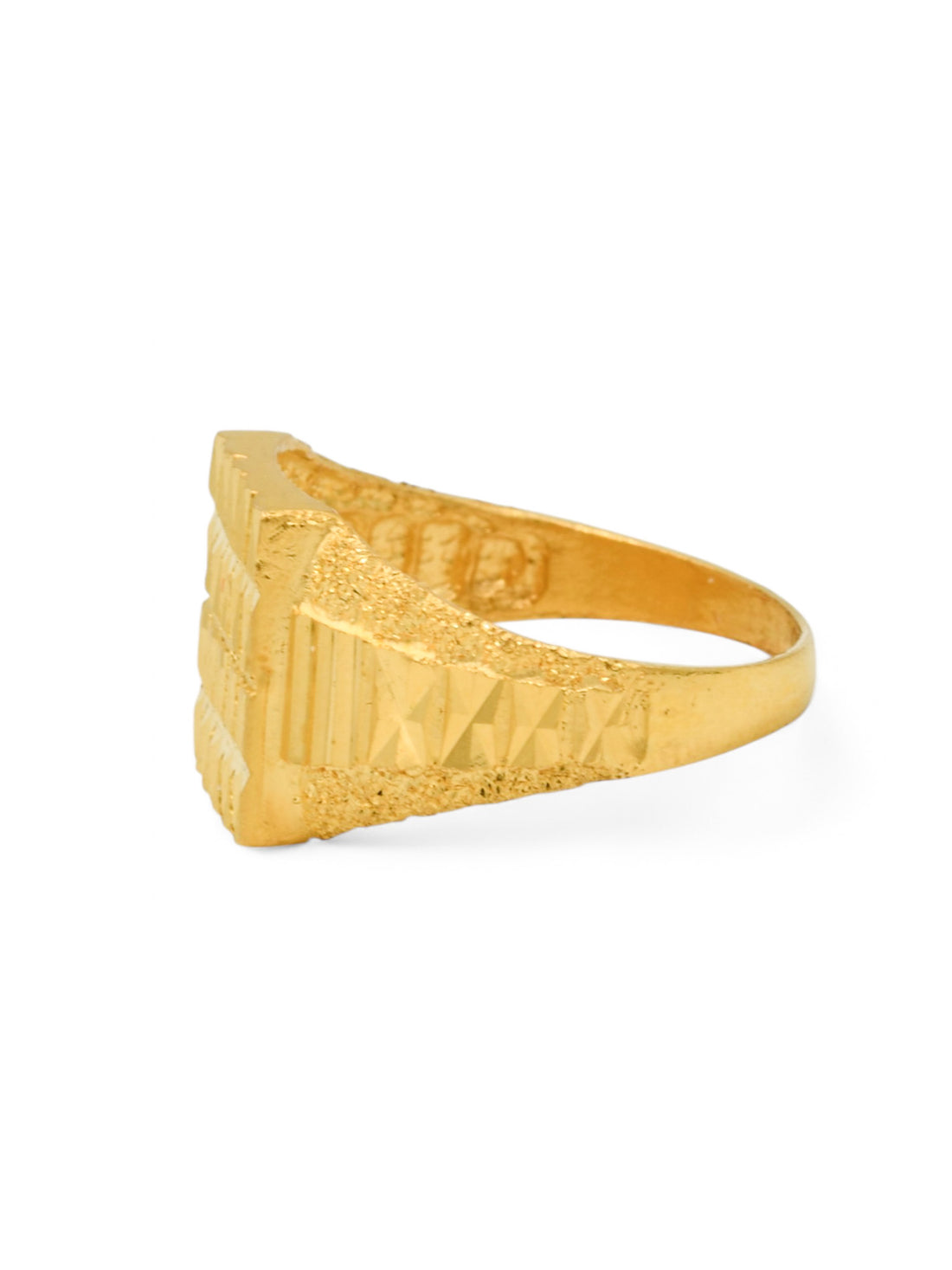 22ct Gold Mens Ring - Roop Darshan