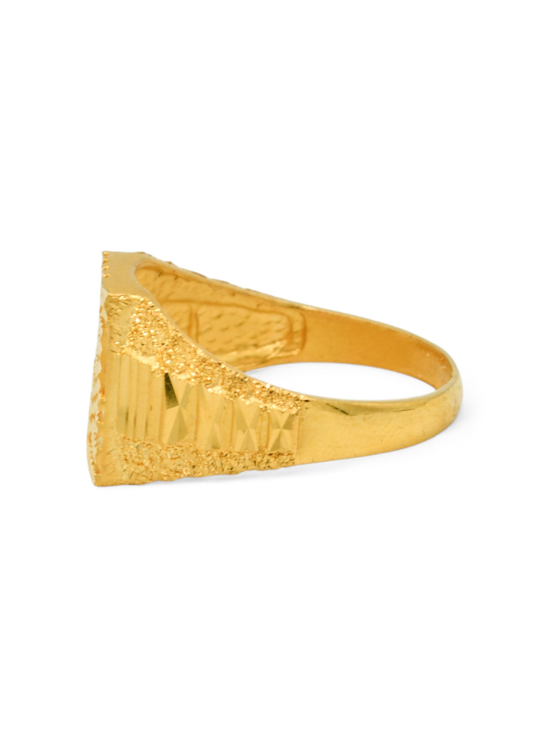 22ct Gold Mens Ring - Roop Darshan