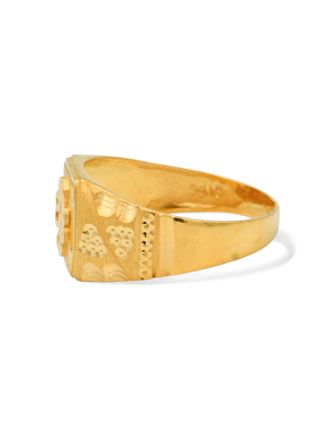 22ct Gold Mens Ring - Roop Darshan