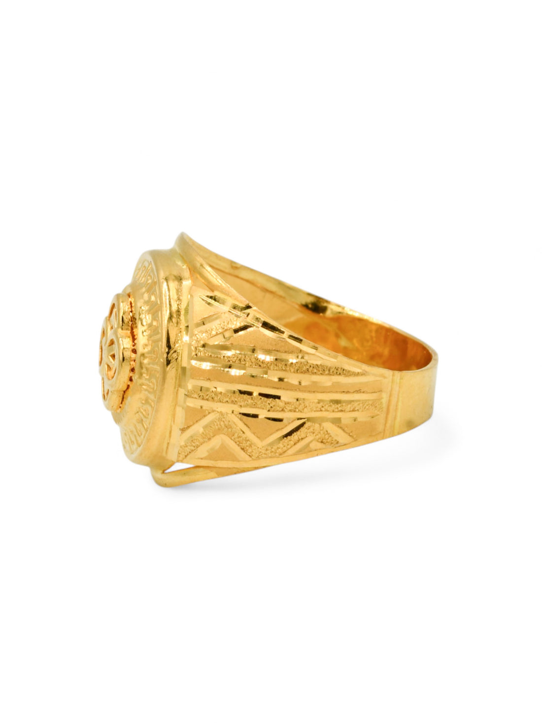 22ct Gold Mens Ring - Roop Darshan