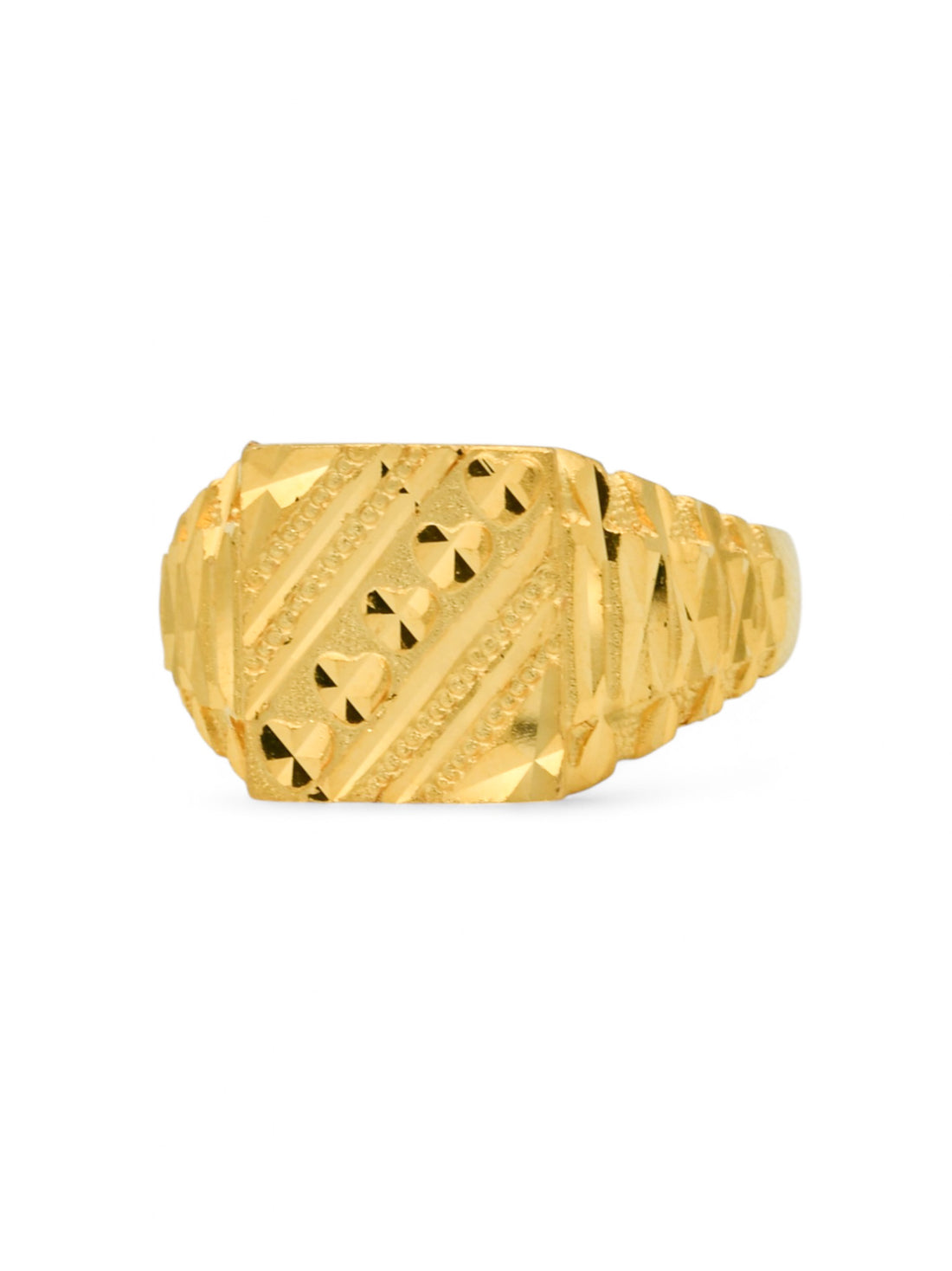 22ct Gold Mens Ring - Roop Darshan