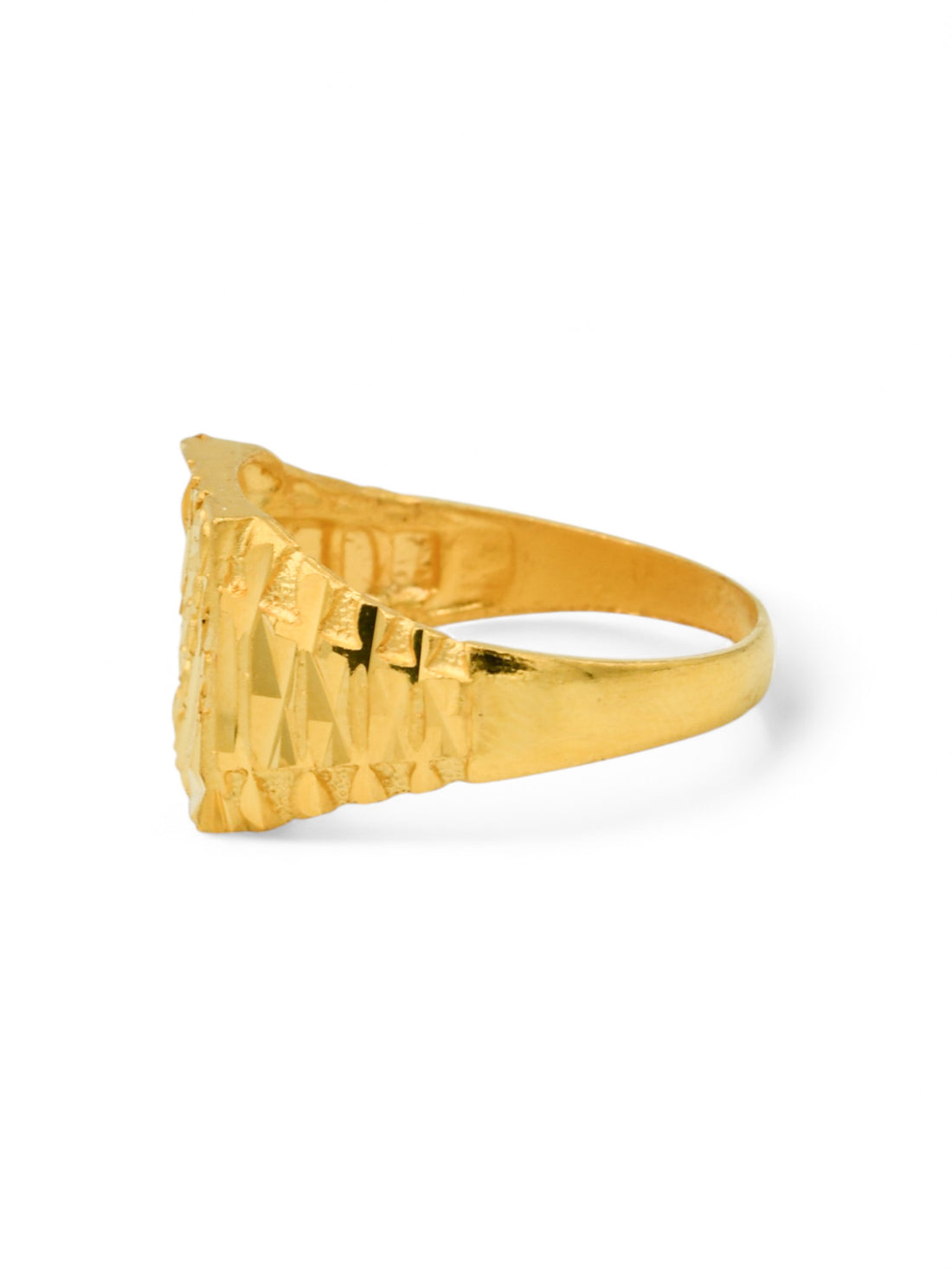 22ct Gold Mens Ring - Roop Darshan