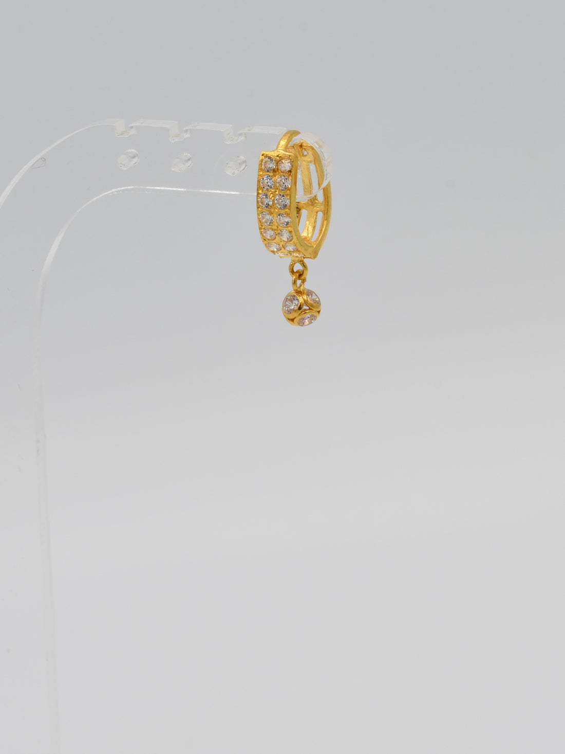 22ct Gold CZ Bali