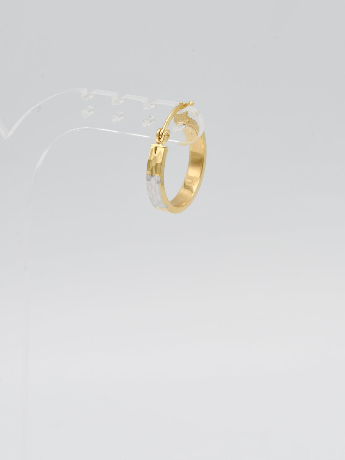 18ct Gold Two Tone Bali - Roop Darshan
