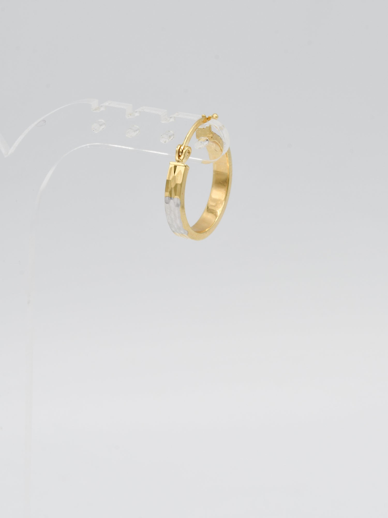 18ct Gold Two Tone Bali - Roop Darshan
