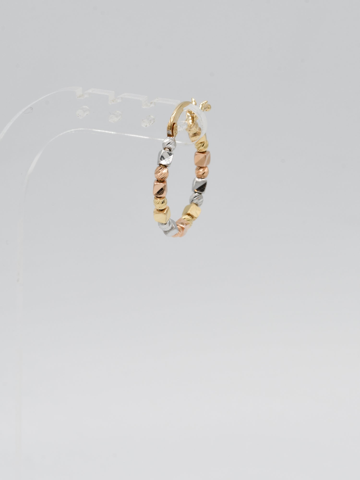 18ct Gold Two Tone Bali - Roop Darshan