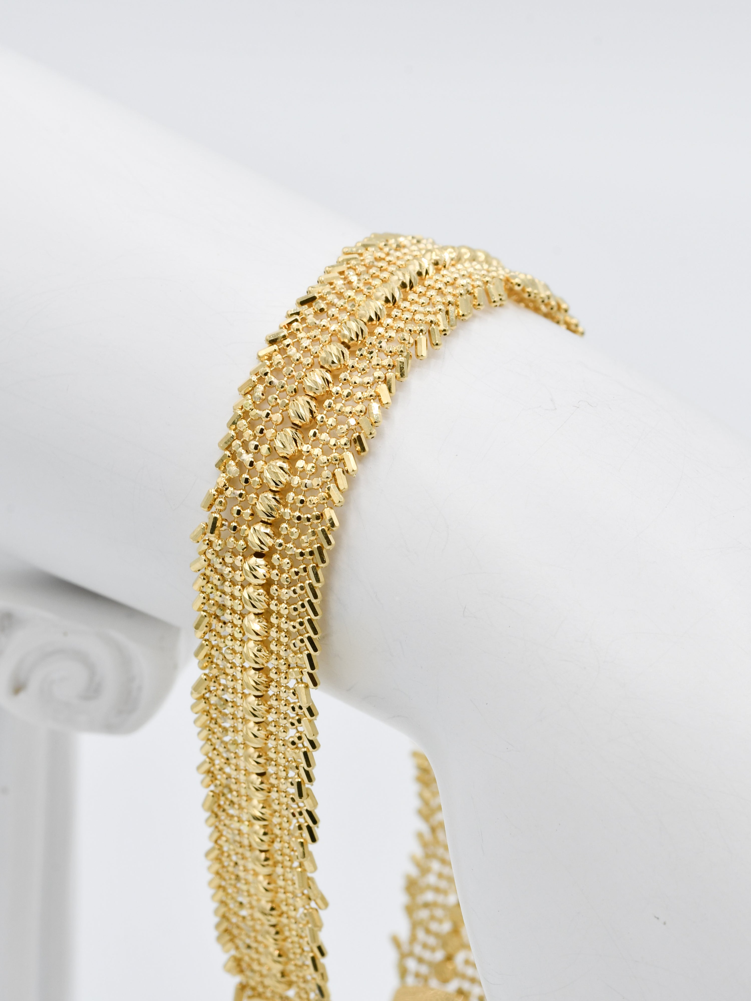 18ct Gold Ladies Bracelet - Roop Darshan