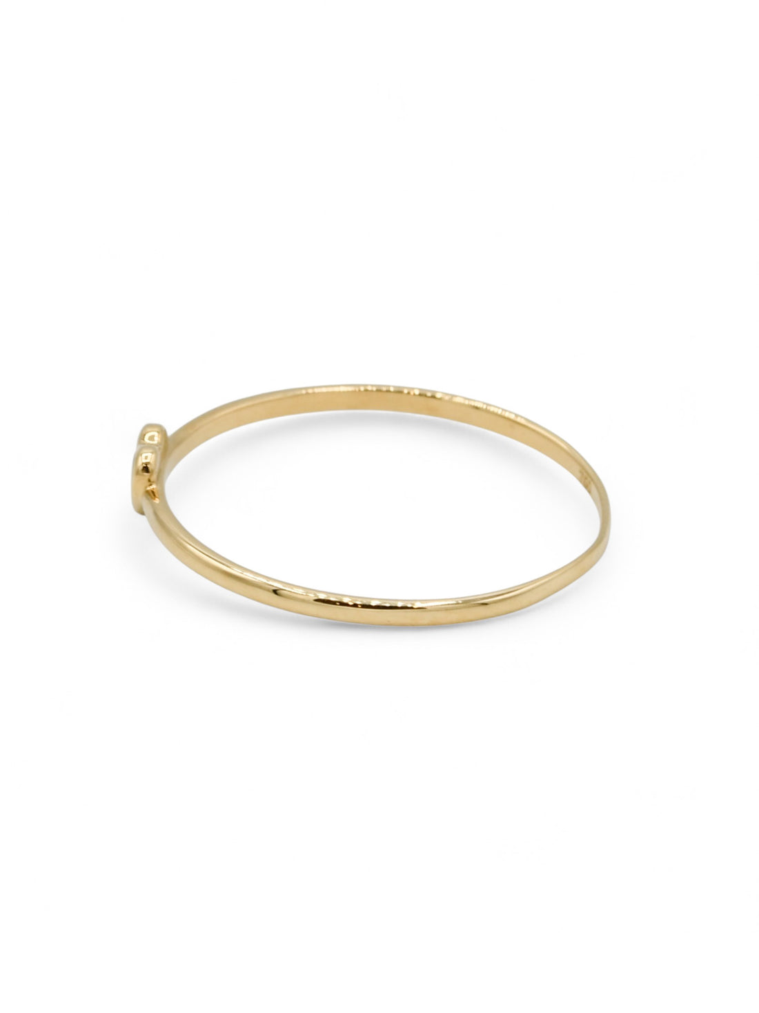 18ct Gold Blue Heart Ladies Ring