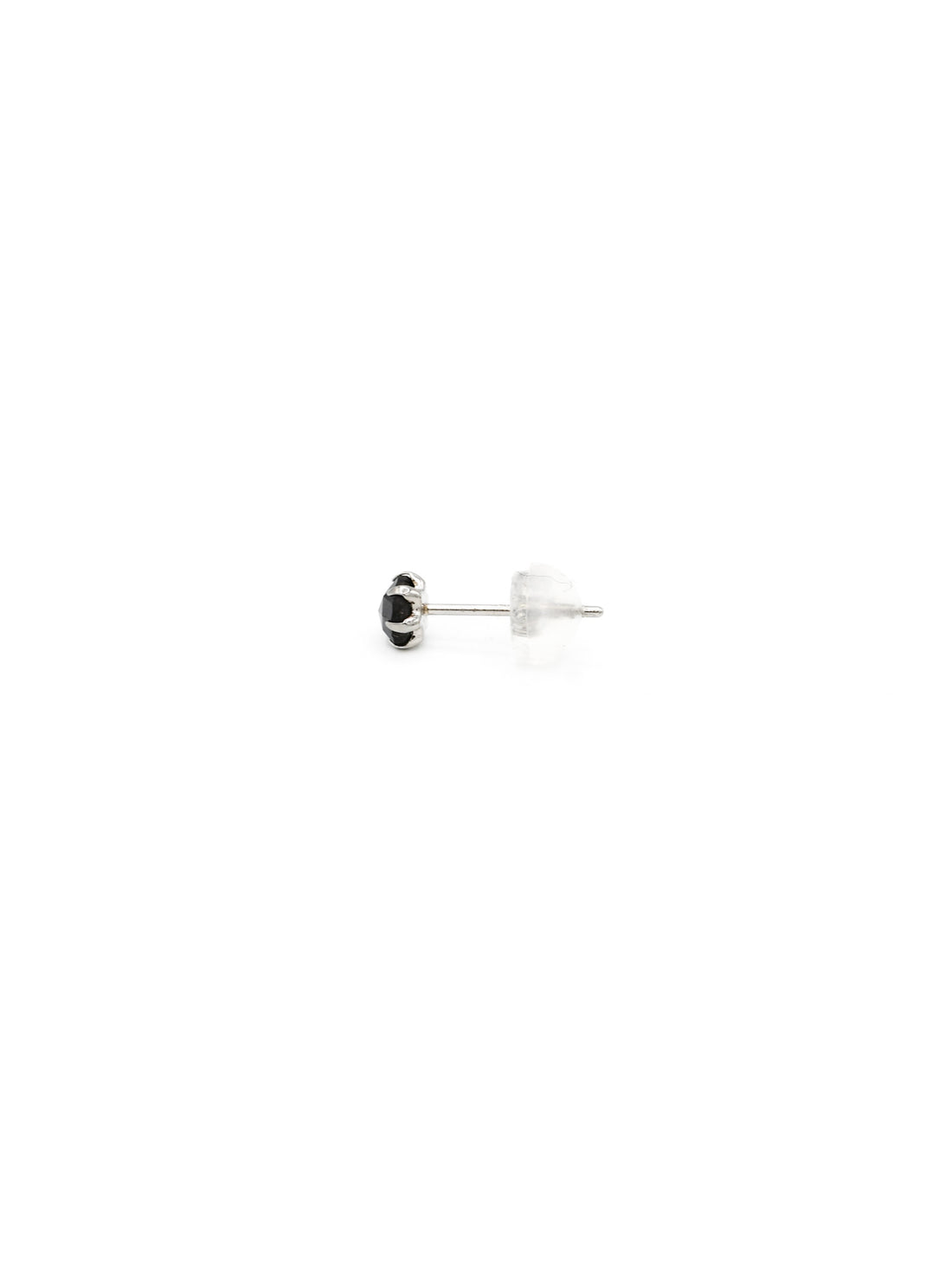 Platinum Black Diamond Earrings - Roop Darshan