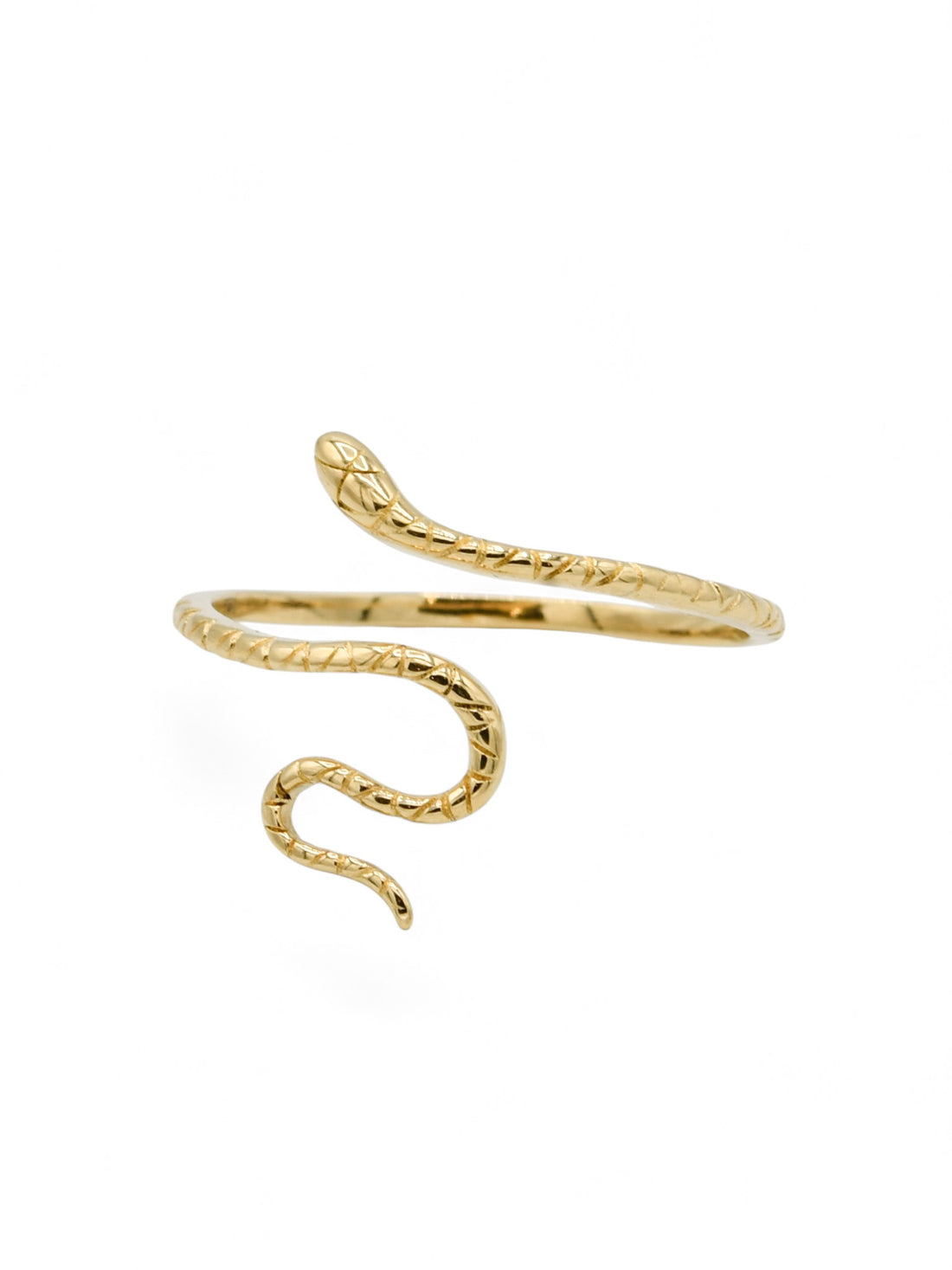 18ct Gold Snake Ring