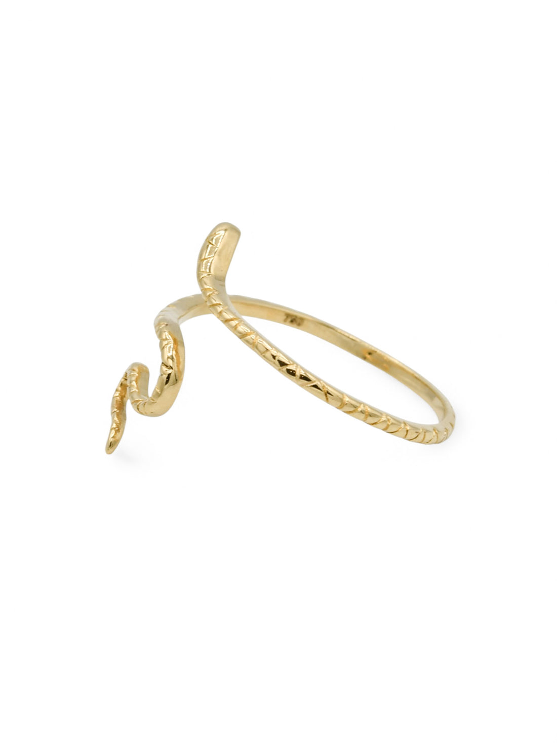 18ct Gold Snake Ring