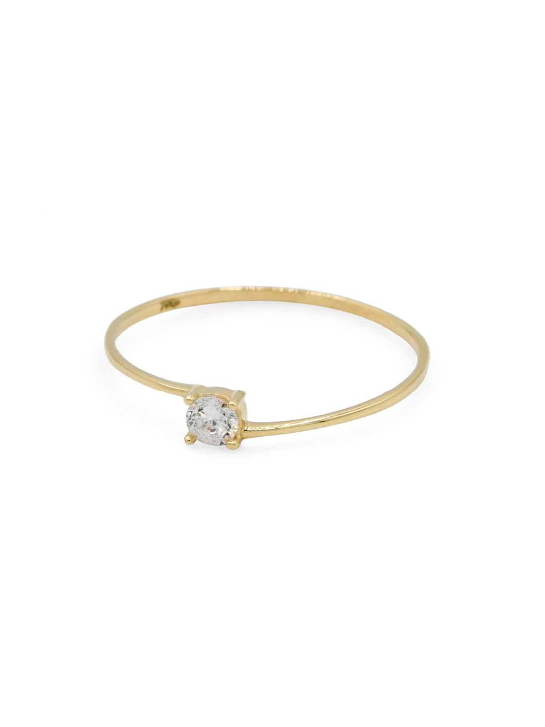 18ct CZ Ladies Ring