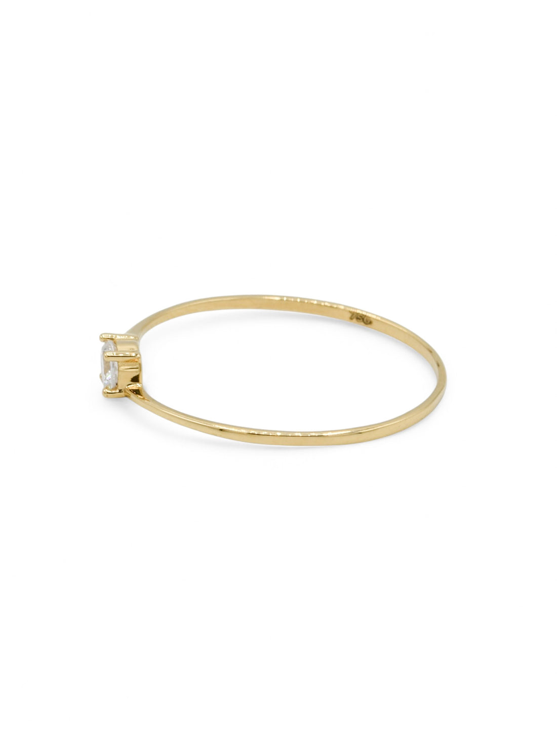 18ct CZ Ladies Ring - Roop Darshan