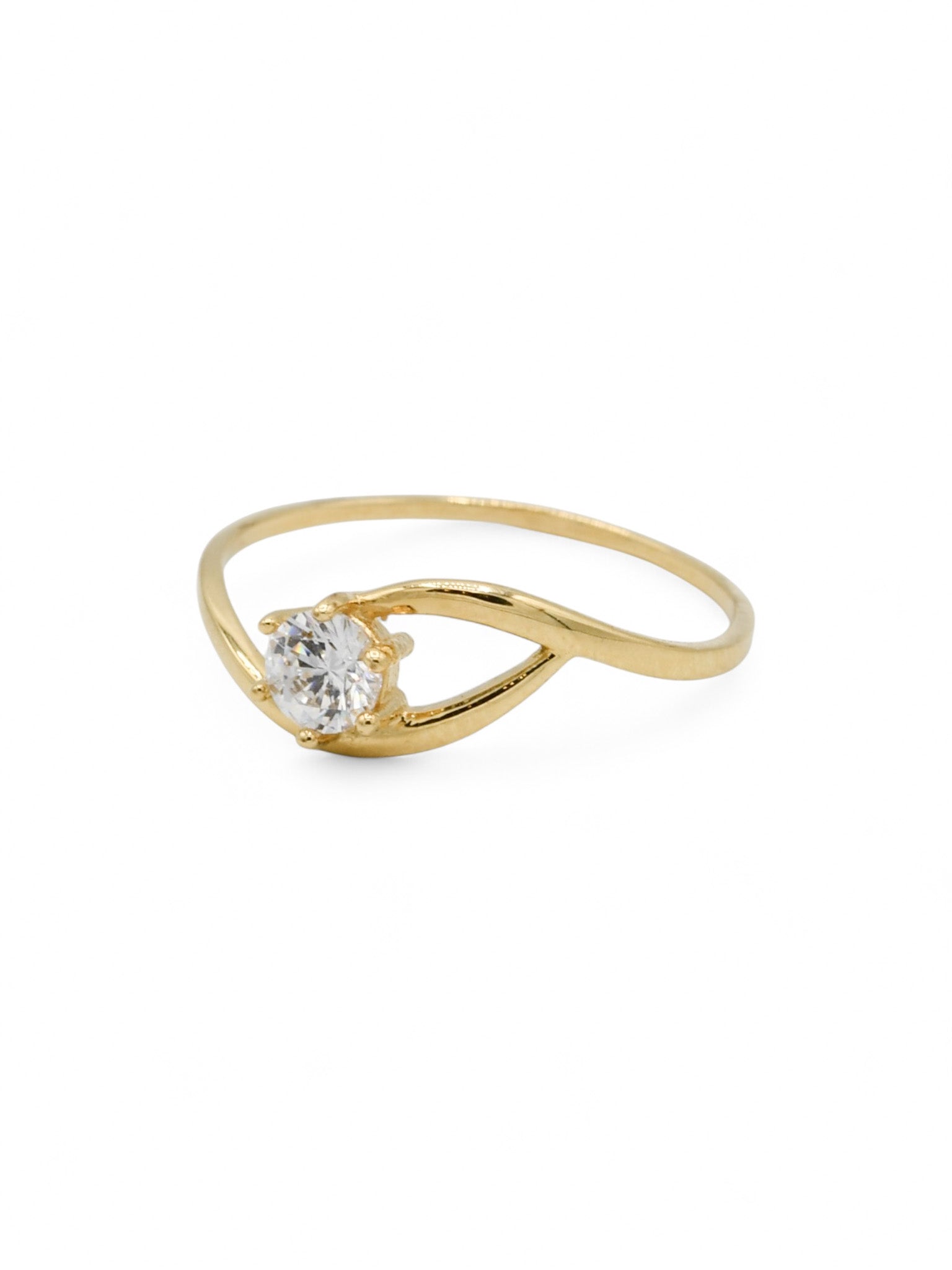 18ct CZ Ladies Ring - Roop Darshan