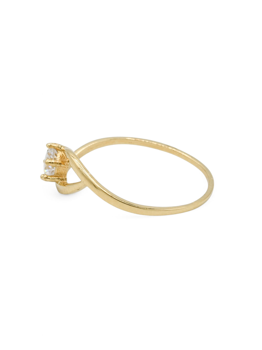 18ct CZ Ladies Ring
