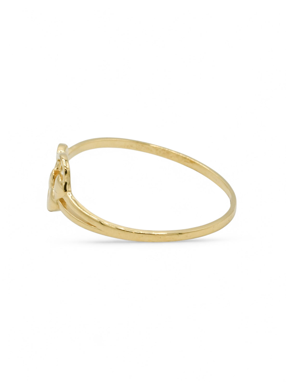 18ct Gold Heart Ladies Ring - Roop Darshan