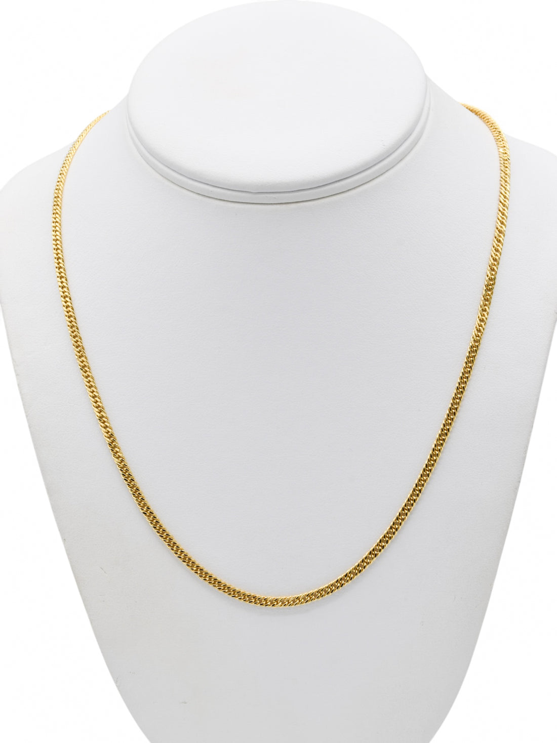 18ct Gold Curb Chain - Roop Darshan