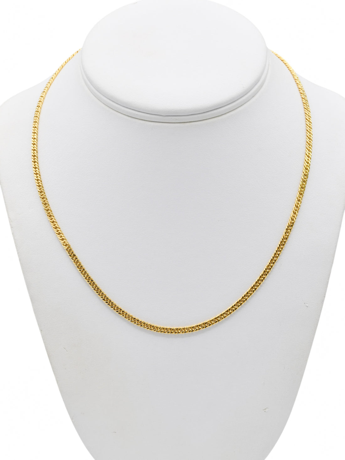 18ct Gold Curb Chain - Roop Darshan