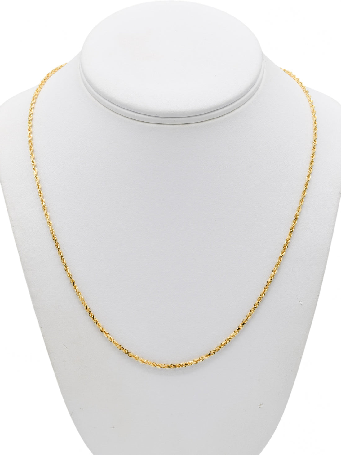 18ct Gold Rope Chain - Roop Darshan