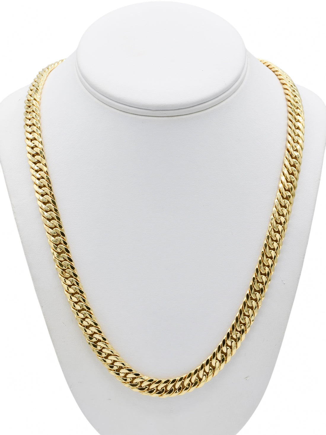 18ct Gold Hollow Curb Chain