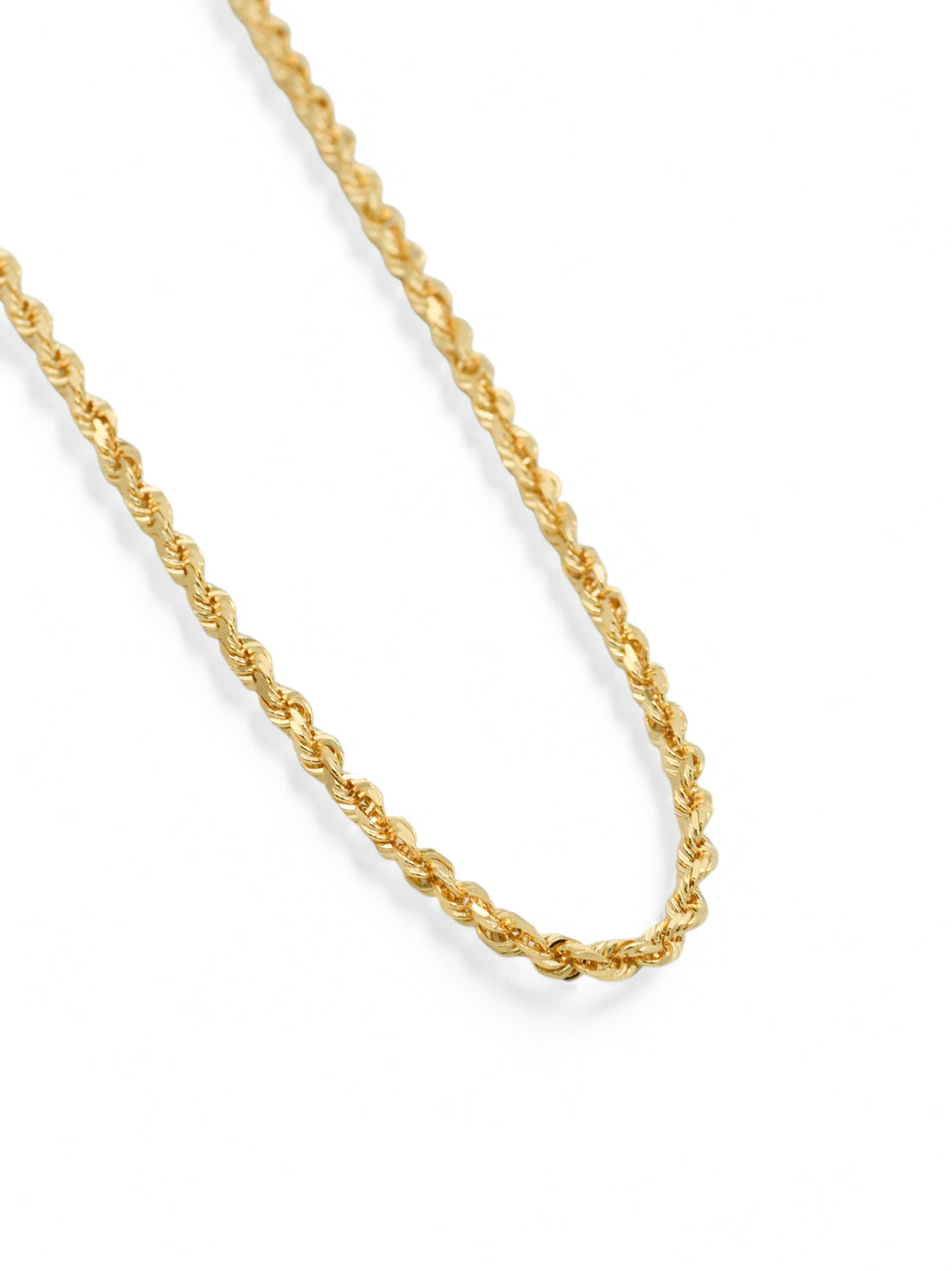 18ct Gold Rope Chain - Roop Darshan