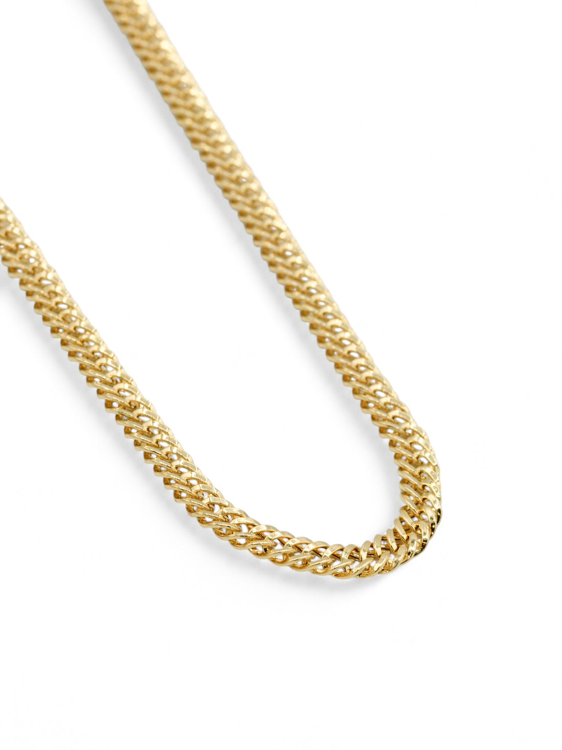 18ct Gold Curb Chain - Roop Darshan