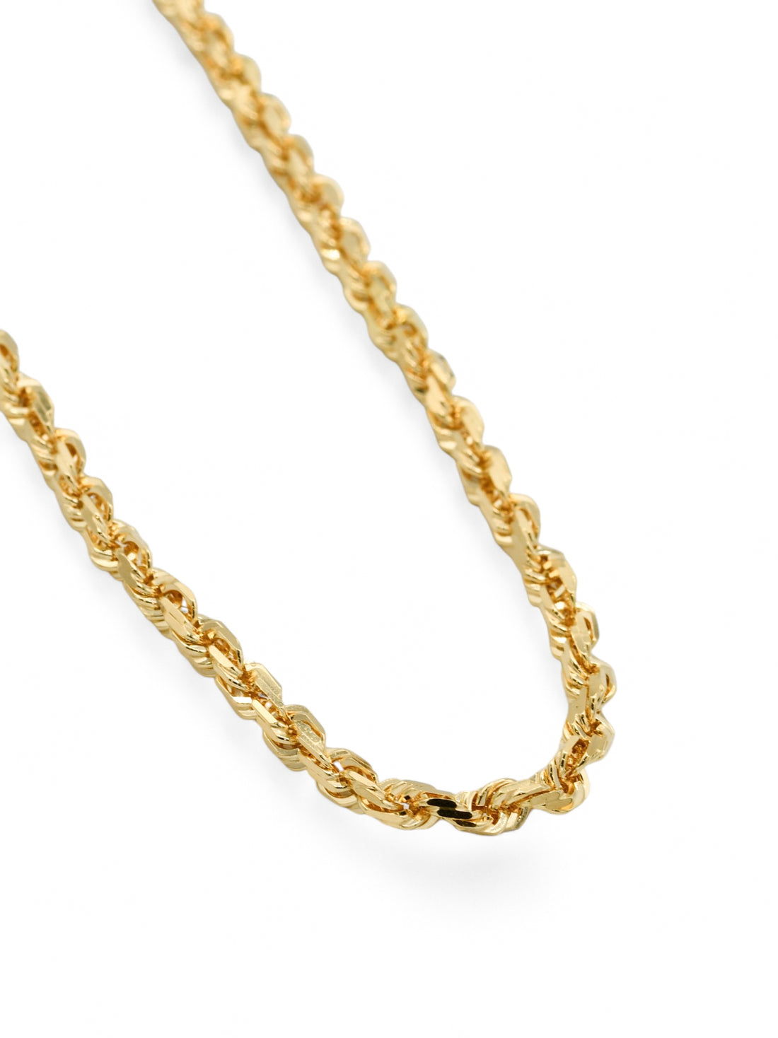 18ct Gold Rope Chain - Roop Darshan