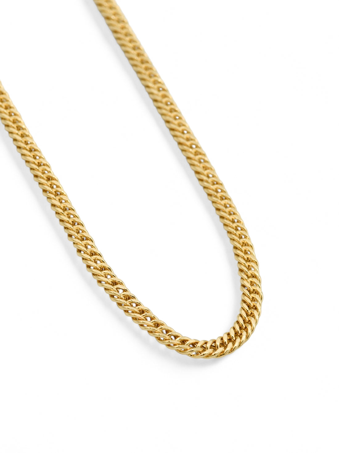 18ct Gold Curb Chain - Roop Darshan