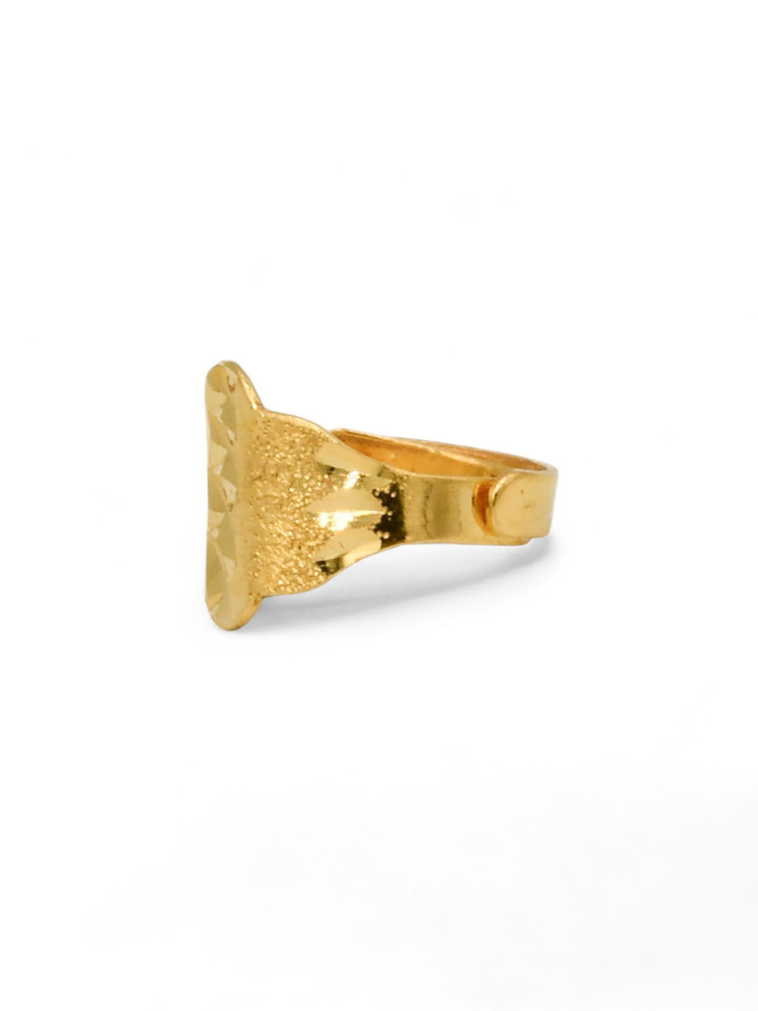 22ct Gold Adjustable Baby Ring - Roop Darshan