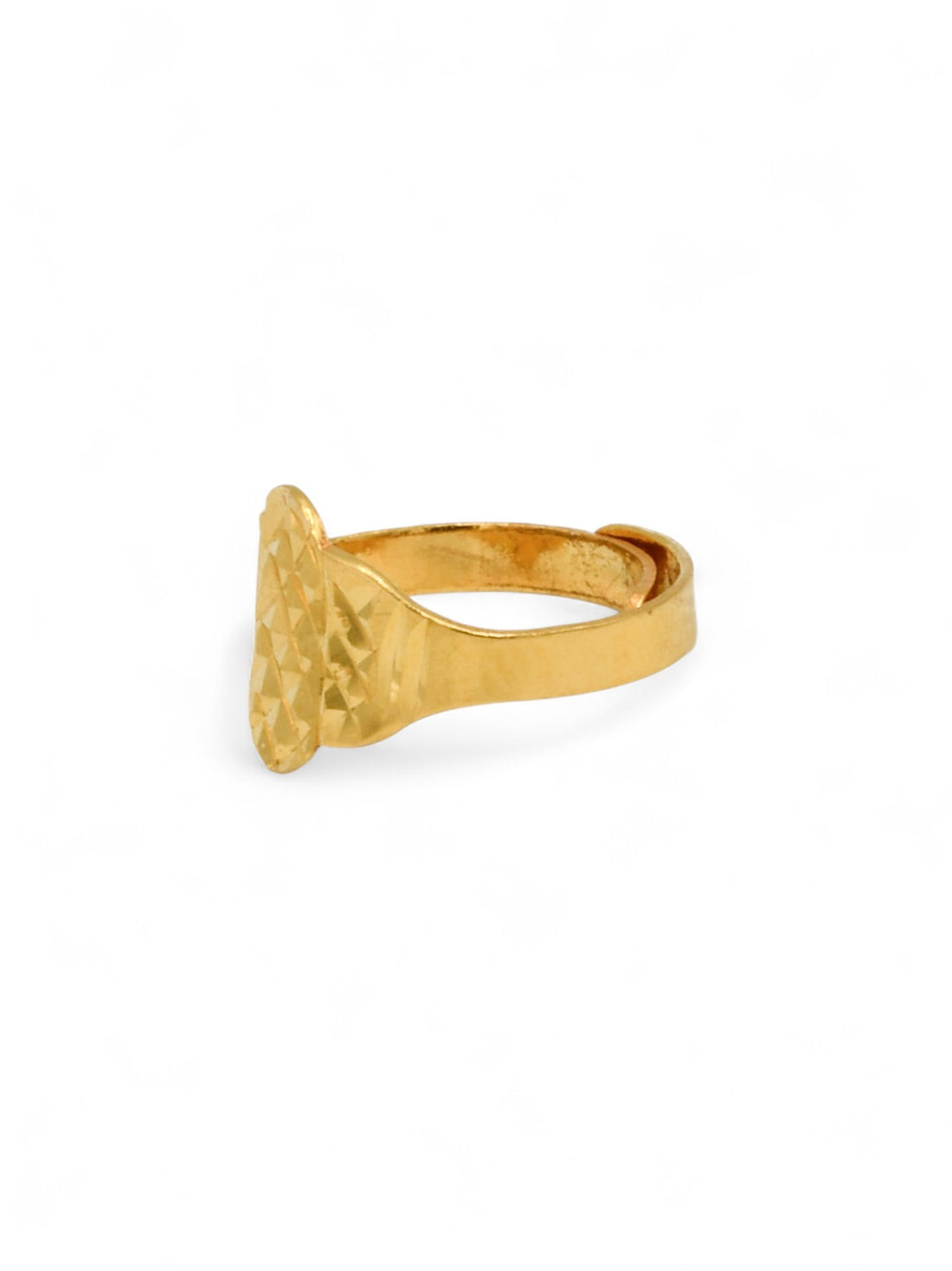 22ct Gold Adjustable Baby Ring - Roop Darshan