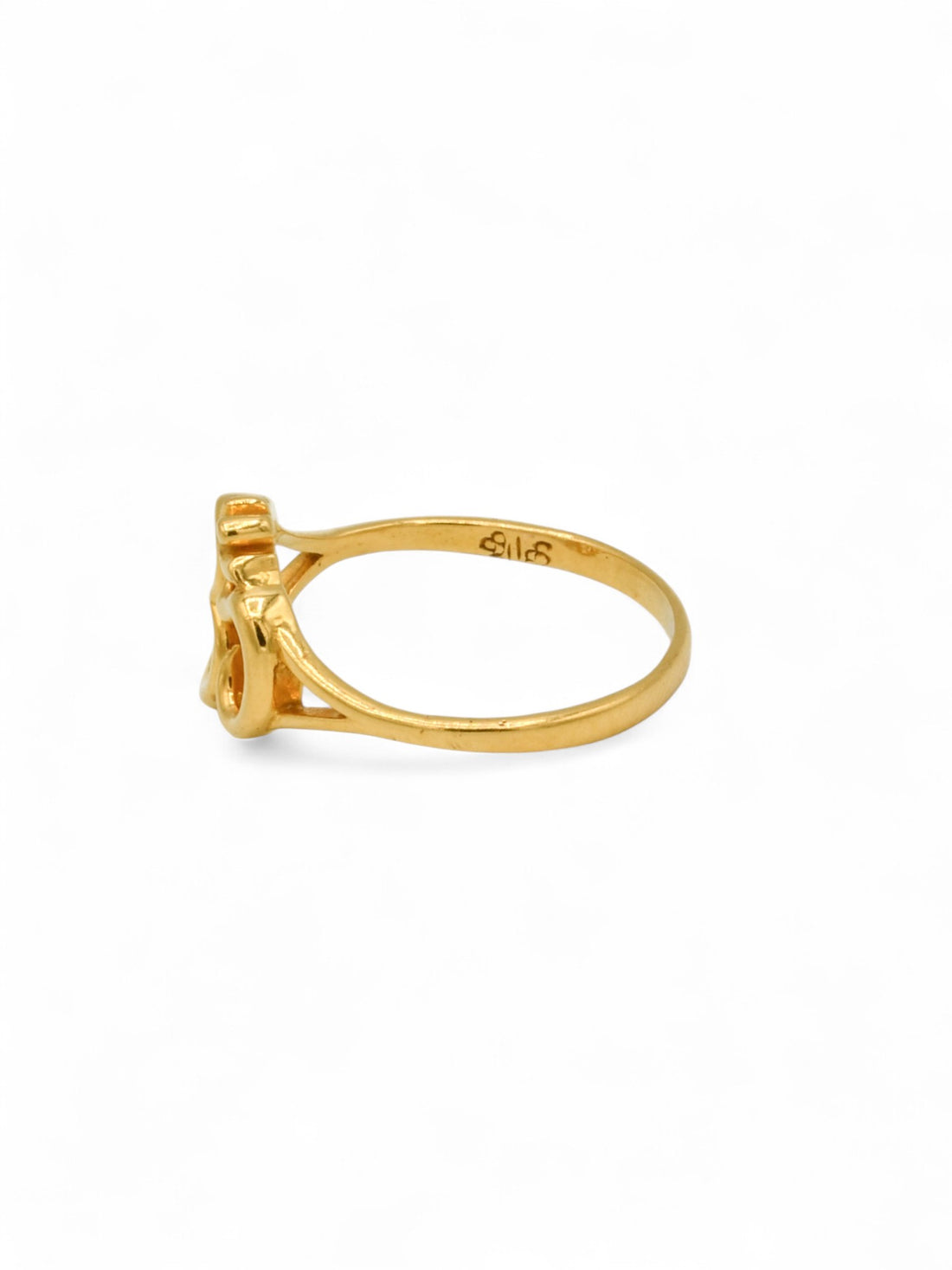 22ct Gold Om Ring