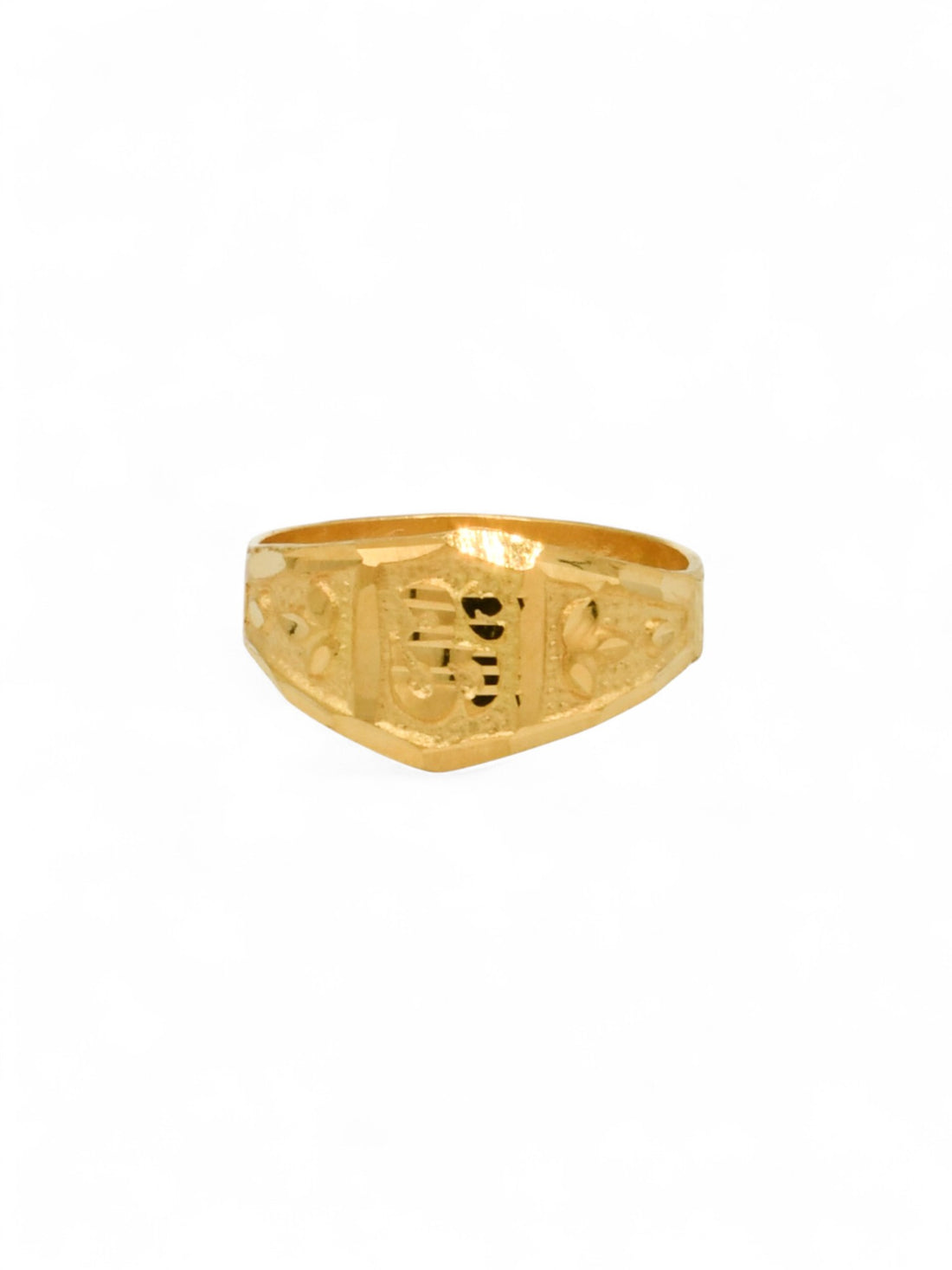 22ct Gold Om Baby Ring