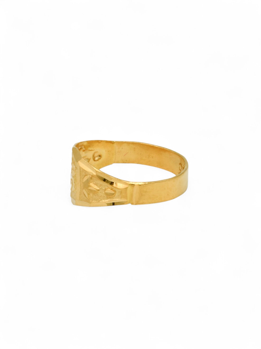 22ct Gold Om Baby Ring