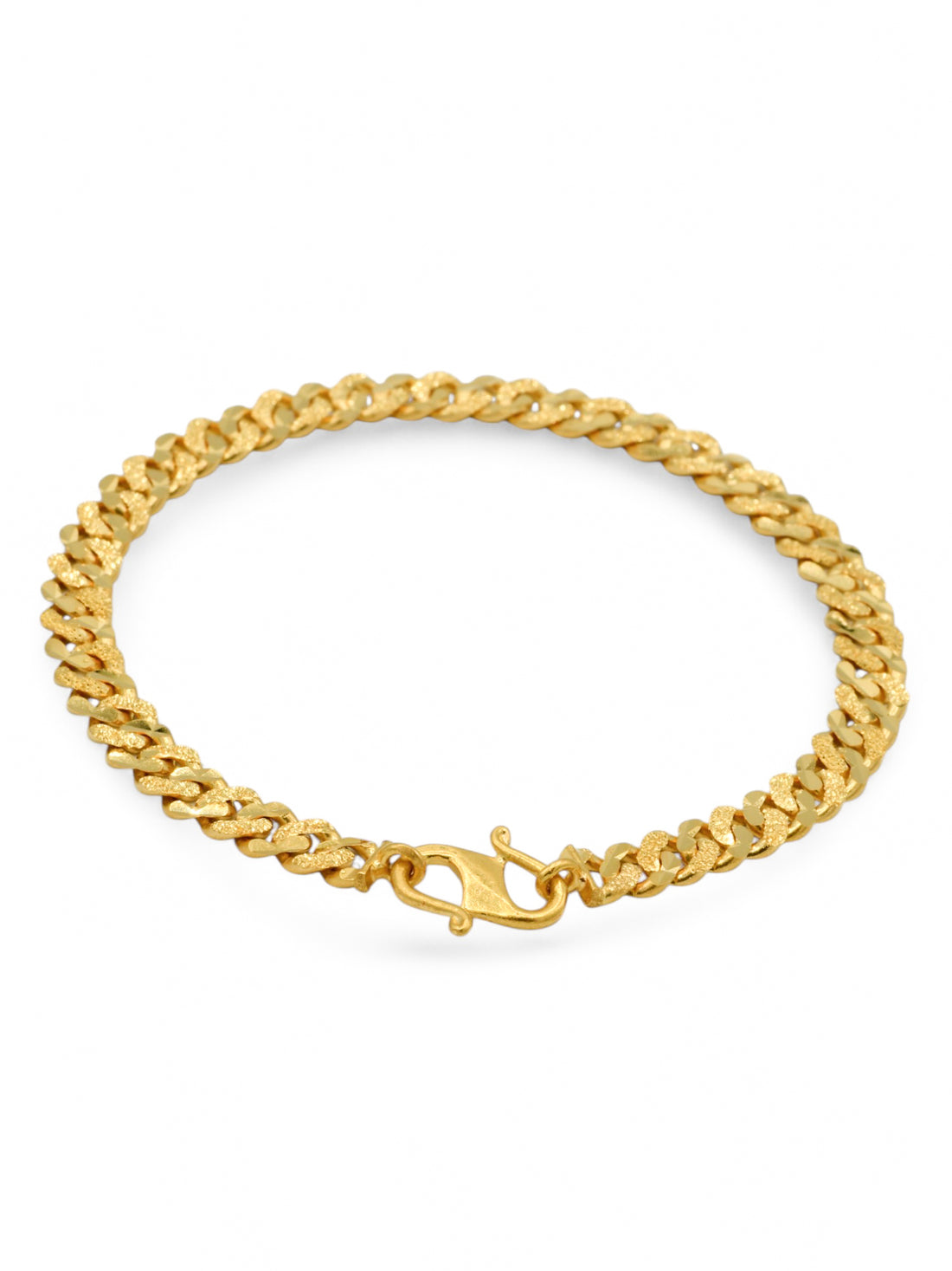 22ct Gold Curb Bracelet
