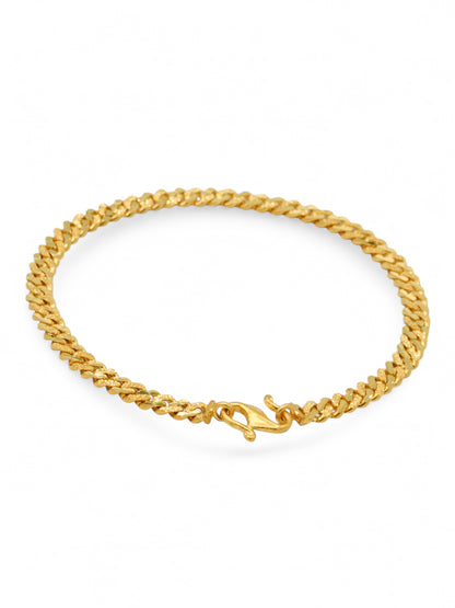 22ct Gold Curb Bracelet