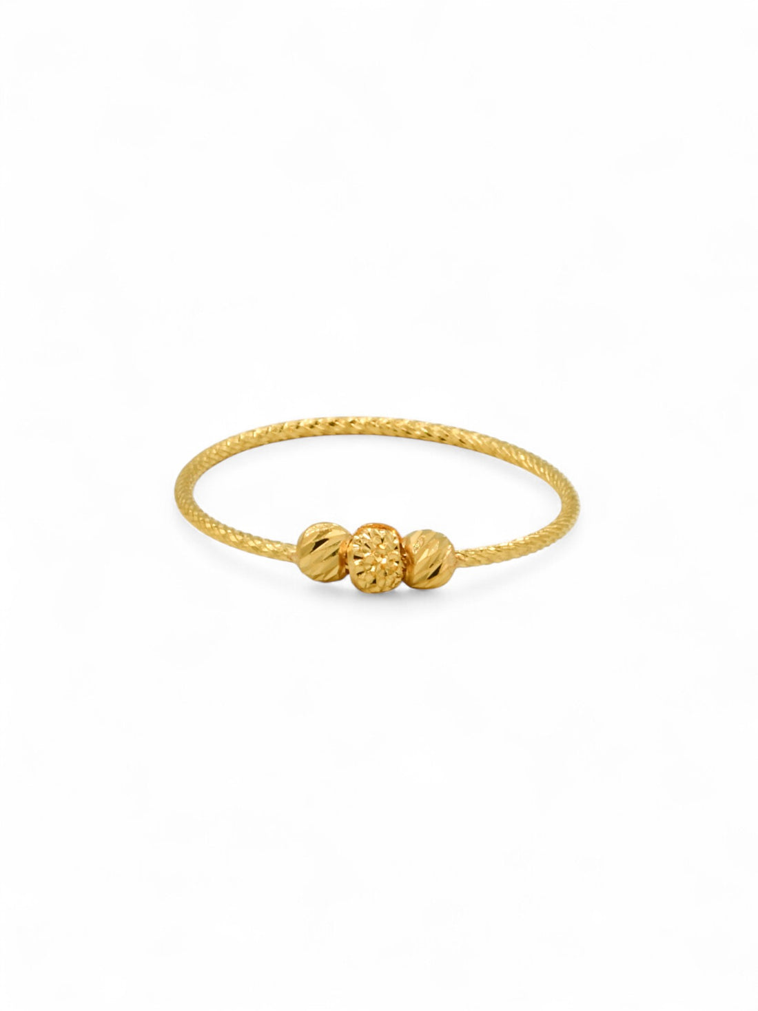 22ct Gold Ball Ladies Ring
