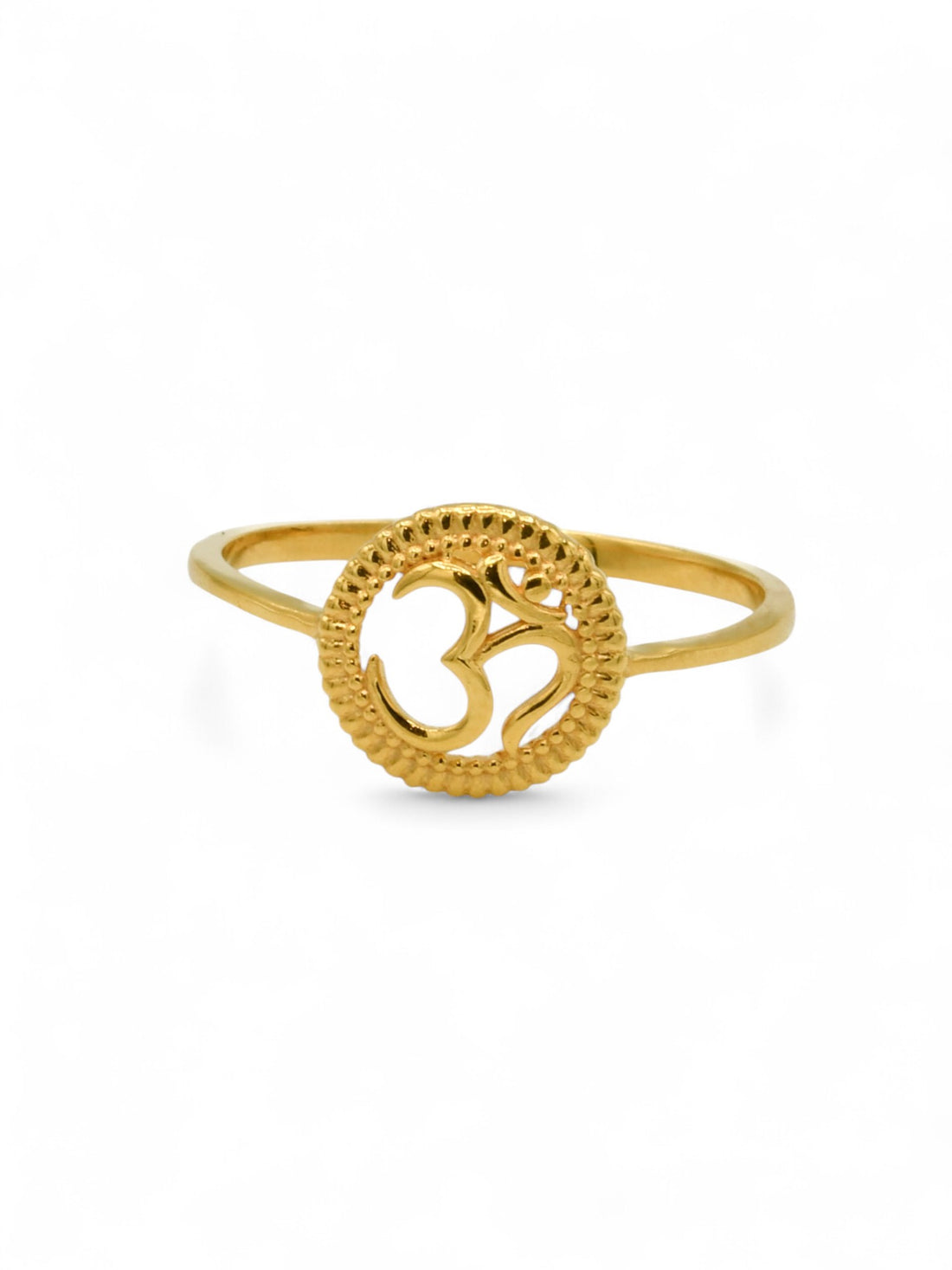 22ct Gold OM Ladies Ring